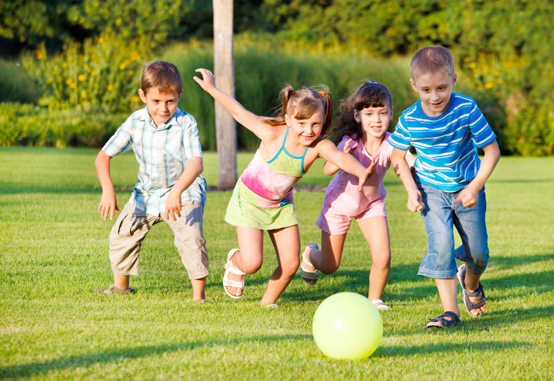 Spielen im Freien