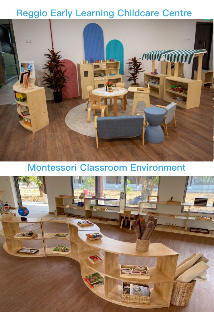 Montessori and Reggio Classroom