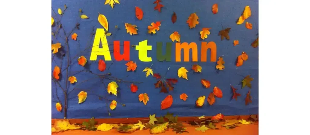 Autumn Leaves Bulletin Board Ideas: Fall Colors