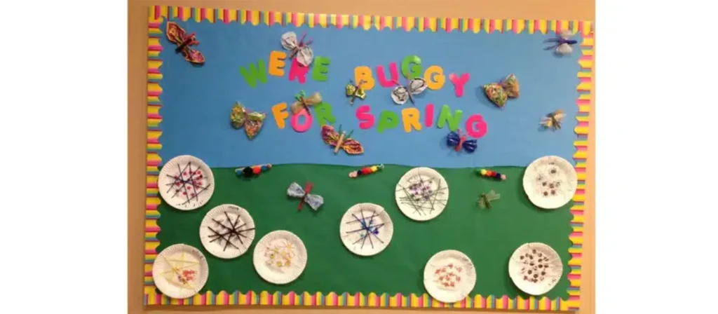 Insects of Spring Bulletin Board Ideas: A Busy Season