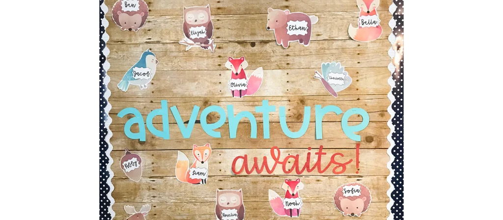 Camping Adventures Bulletin Board Ideas