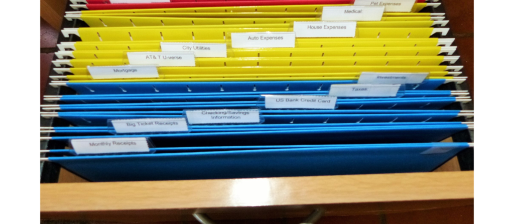 Color-Coded File Folders