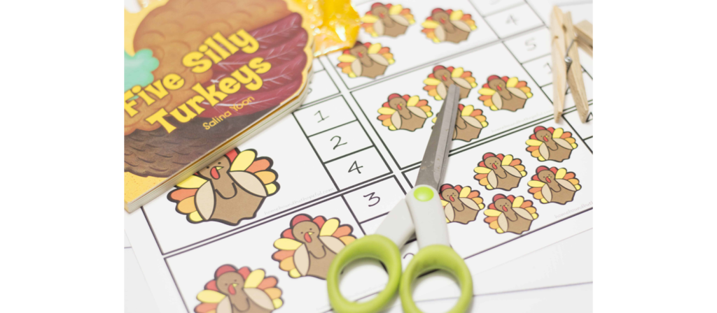 Interactive Reading 10 Fat Turkeys by Tony Johnston