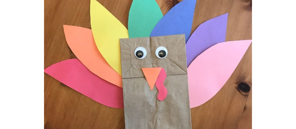 Paper Bag Turkey Puppet