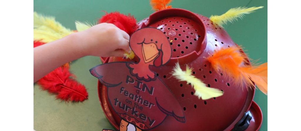 Pin the Feather on the Turkey