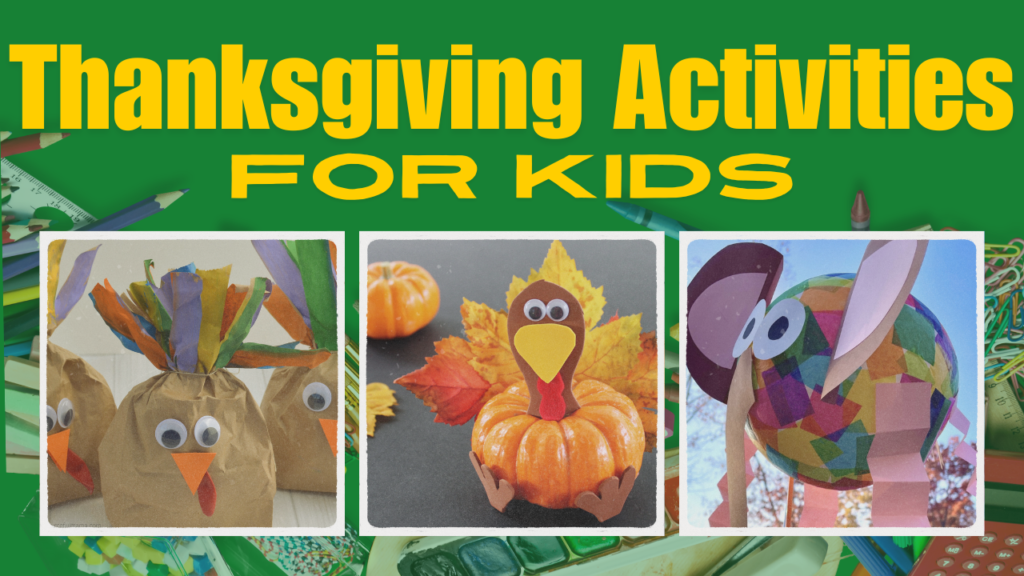 Preschool Thanksgiving Activities for Kids