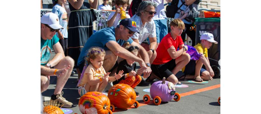 Pumpkin Roll Race (Outdoor Version)