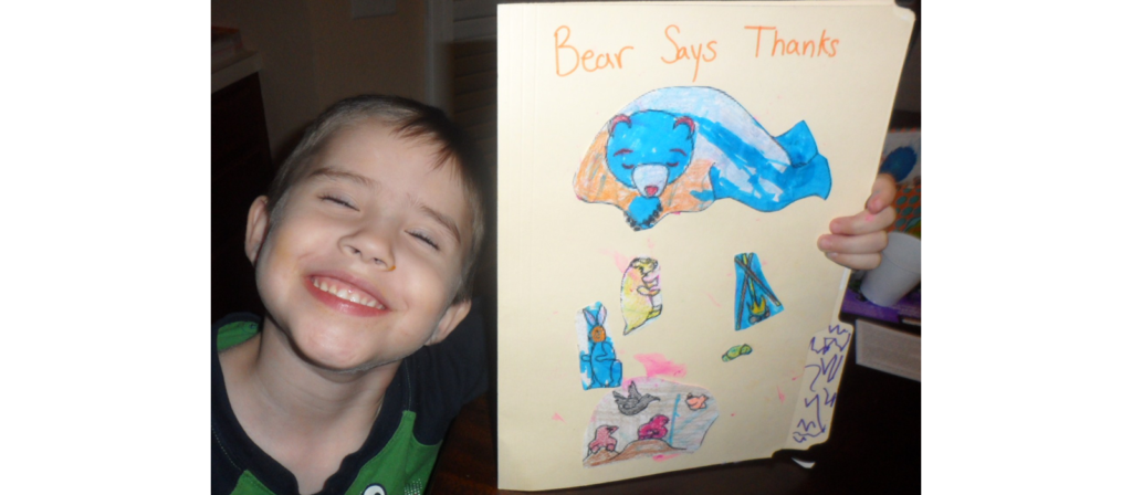 Read-and-Draw Bear Says Thanks by Karma Wilson