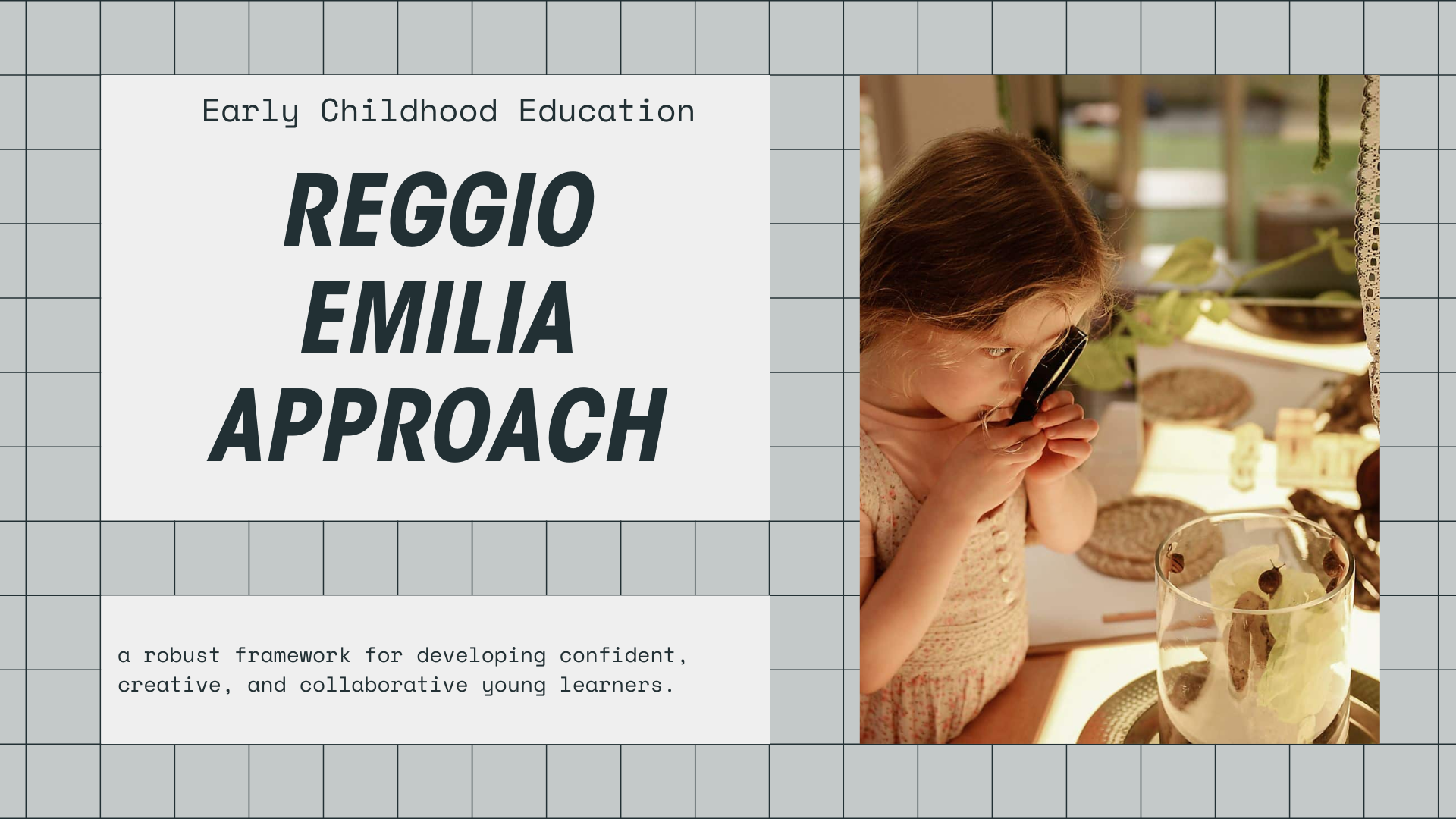Reggio Emilia Approach Transforming Early Childhood Education through Creativity