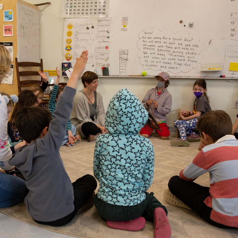 Reggio-Inspired Classrooms Central Meeting Area