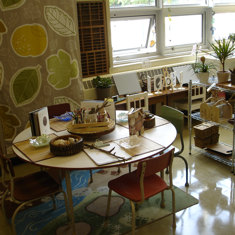 Reggio-Inspired Classrooms Quiet and Reflective Spaces
