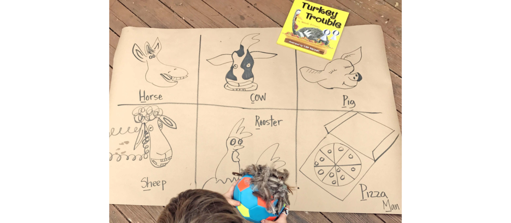 Role Play Reading Turkey Trouble by Wendi Silvano