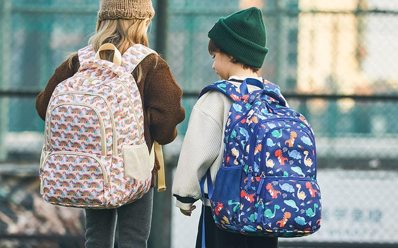 Durable and Colorful School Bags for Young Learners