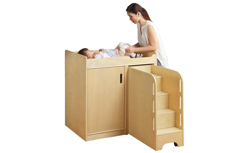 Durable and Safe Changing Table for Daycare Use