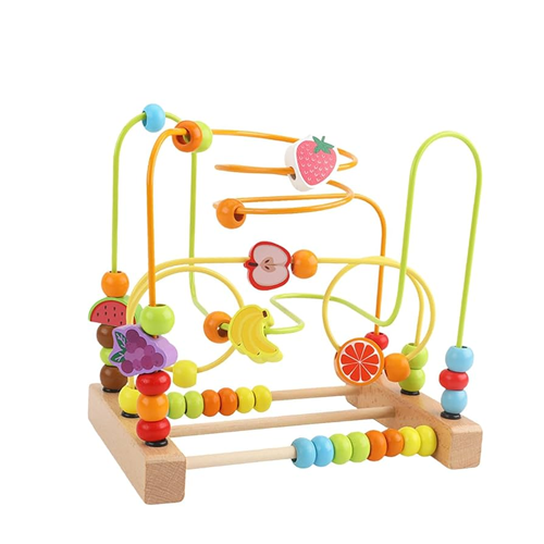 Wooden Bead Maze, Developmental Toy