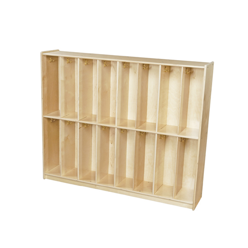 16-Section Coat Locker