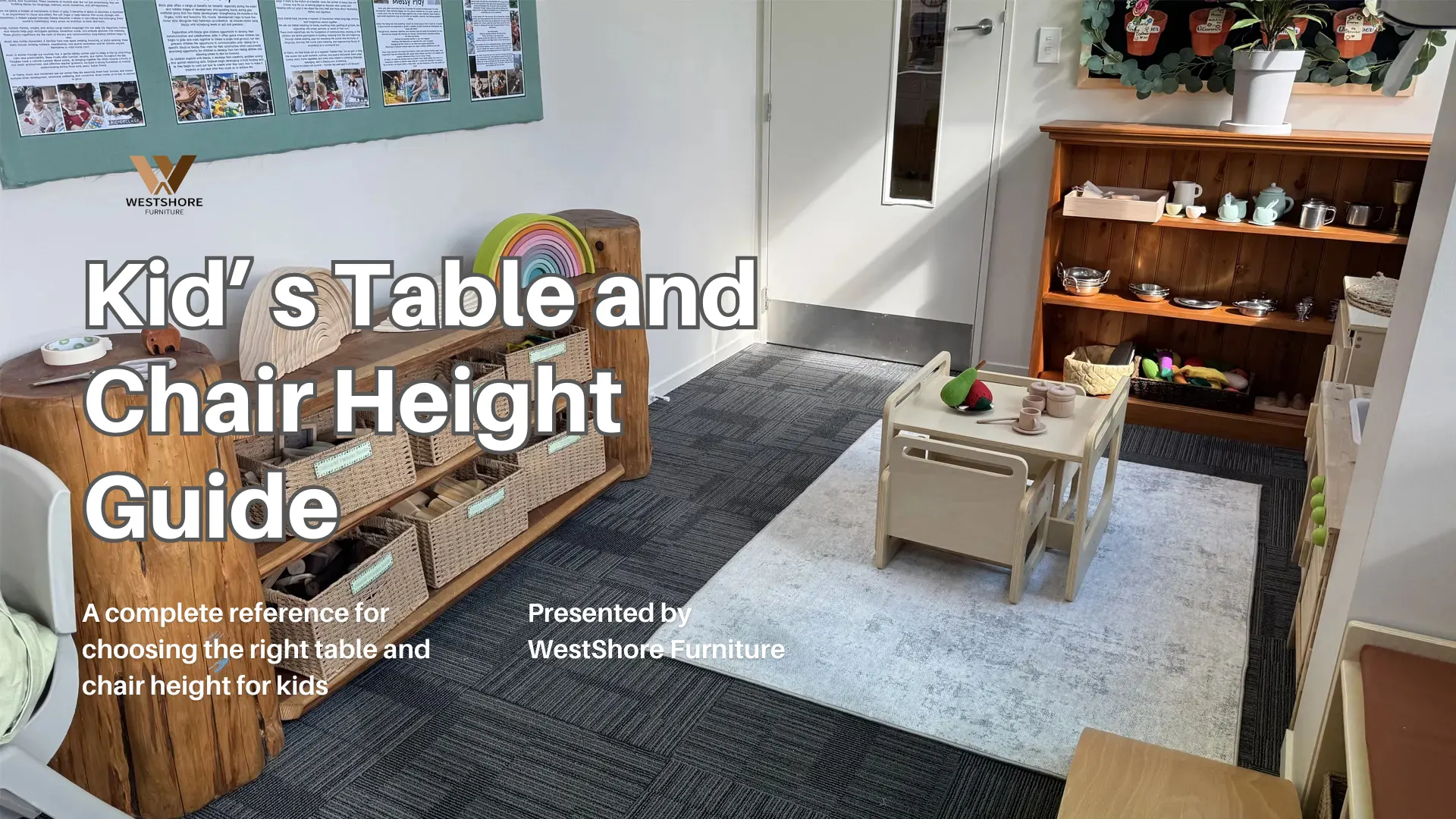 Kid's Table and Chair Height Guide