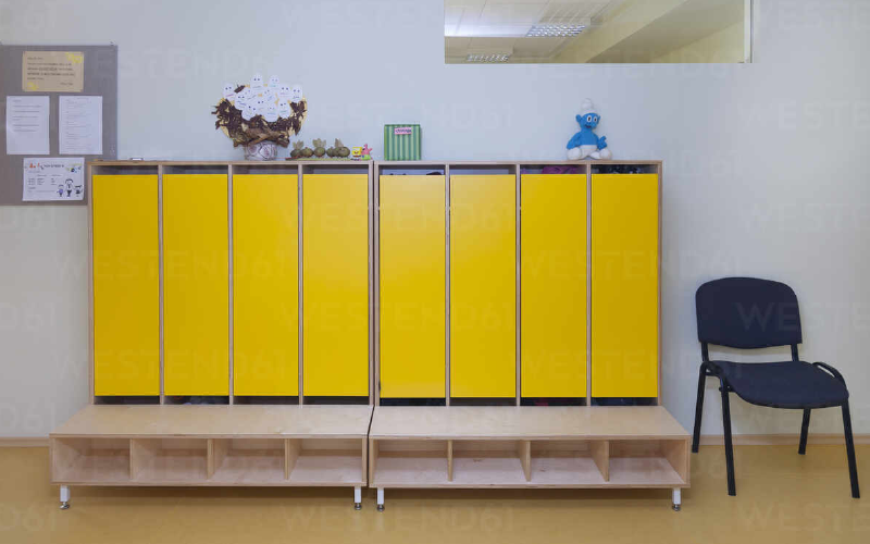 Lockers with Doors