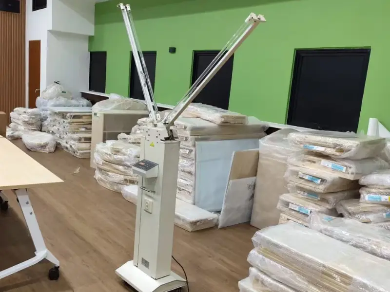 Professional air purification and UV sterilization system installed in Singapore kindergarten classroom