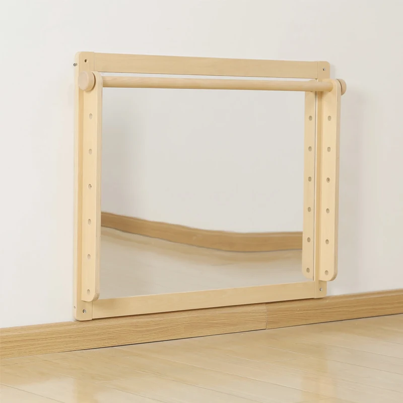 Wall Mirror with Adjustable Barre