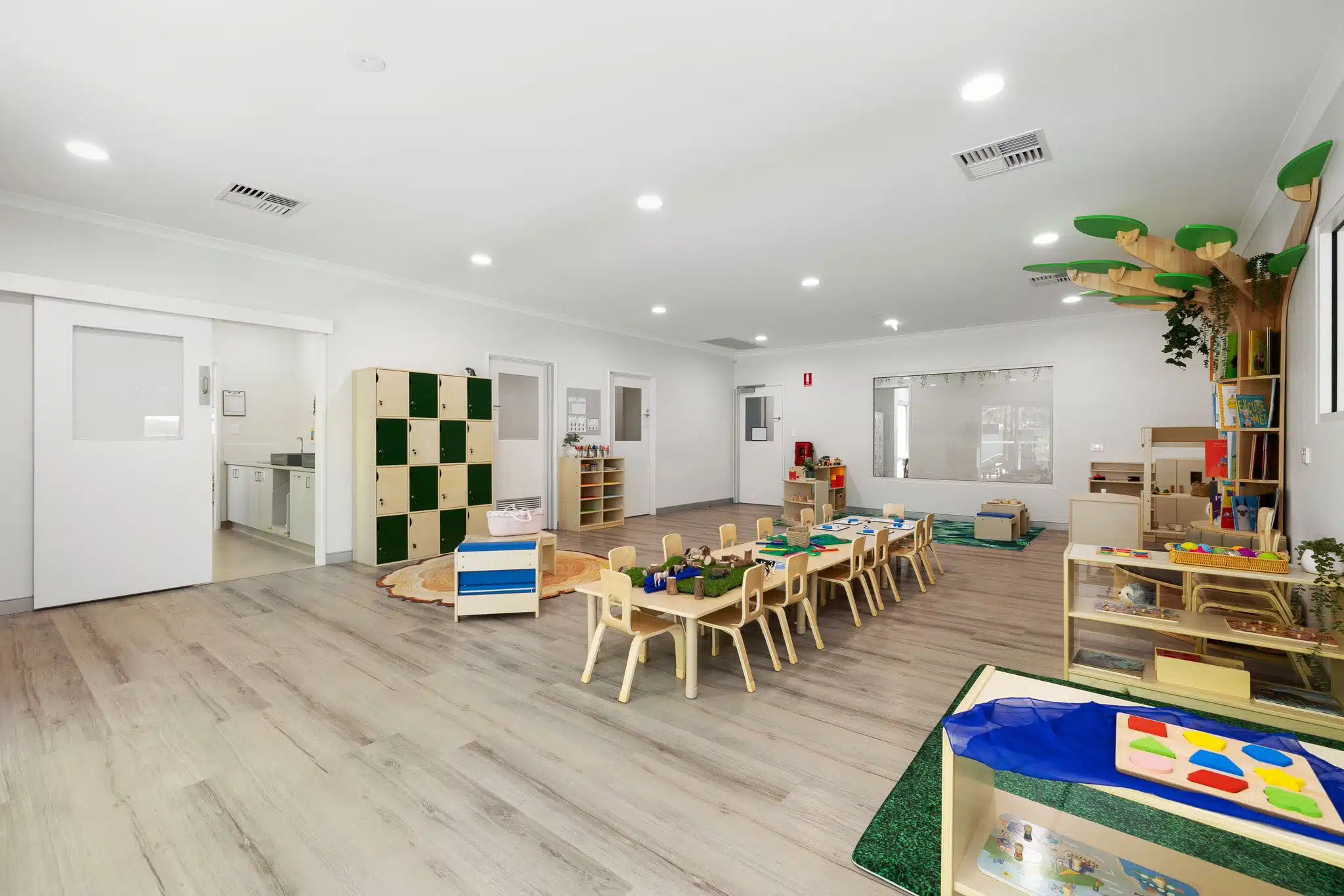 Ever Wood activity room setup