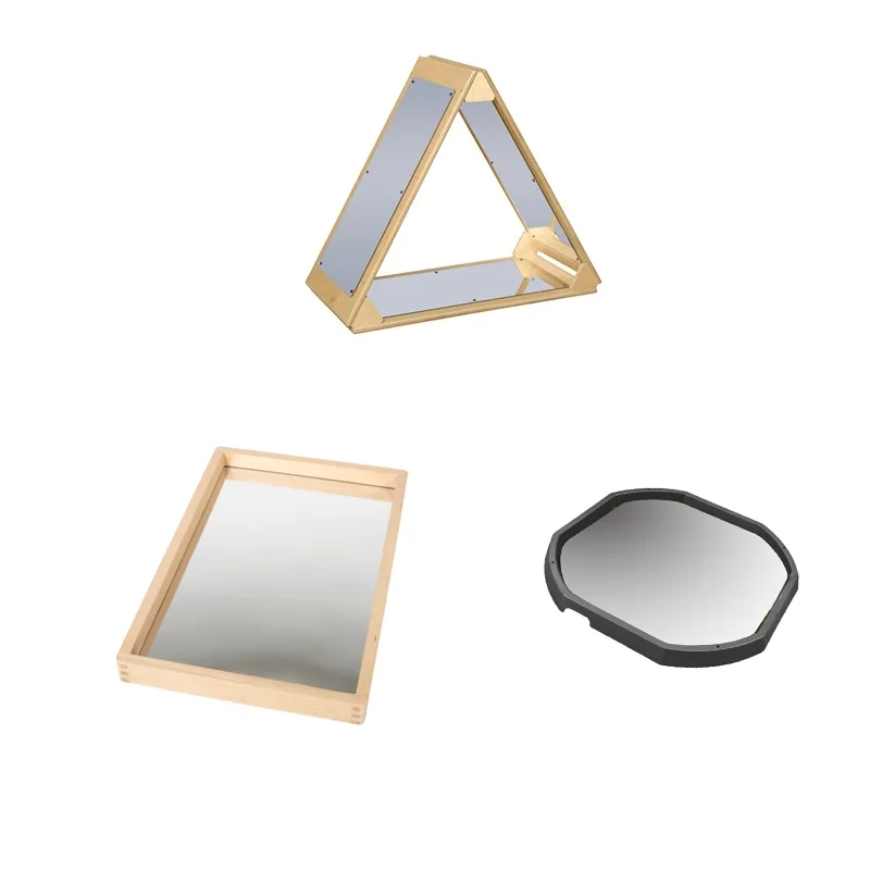 Shatter-Resistant Safety Mirrors