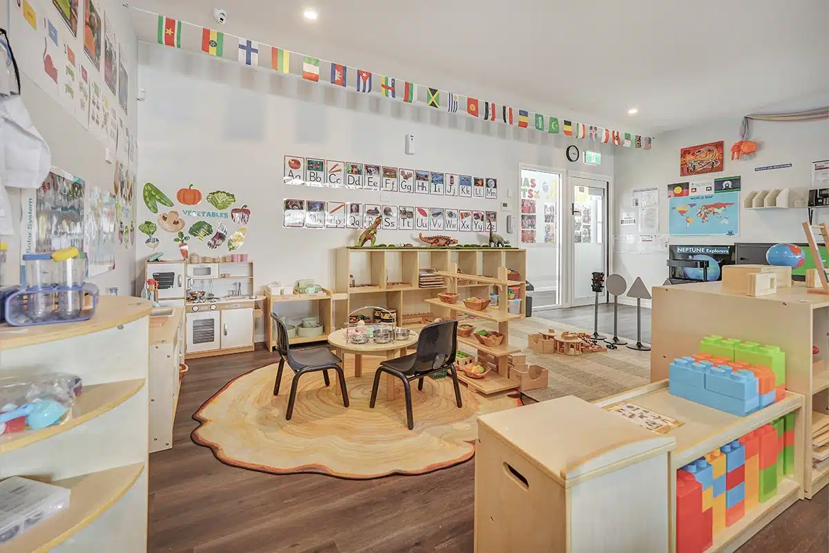 Marsden Early Learning College creative classroom with themed furniture