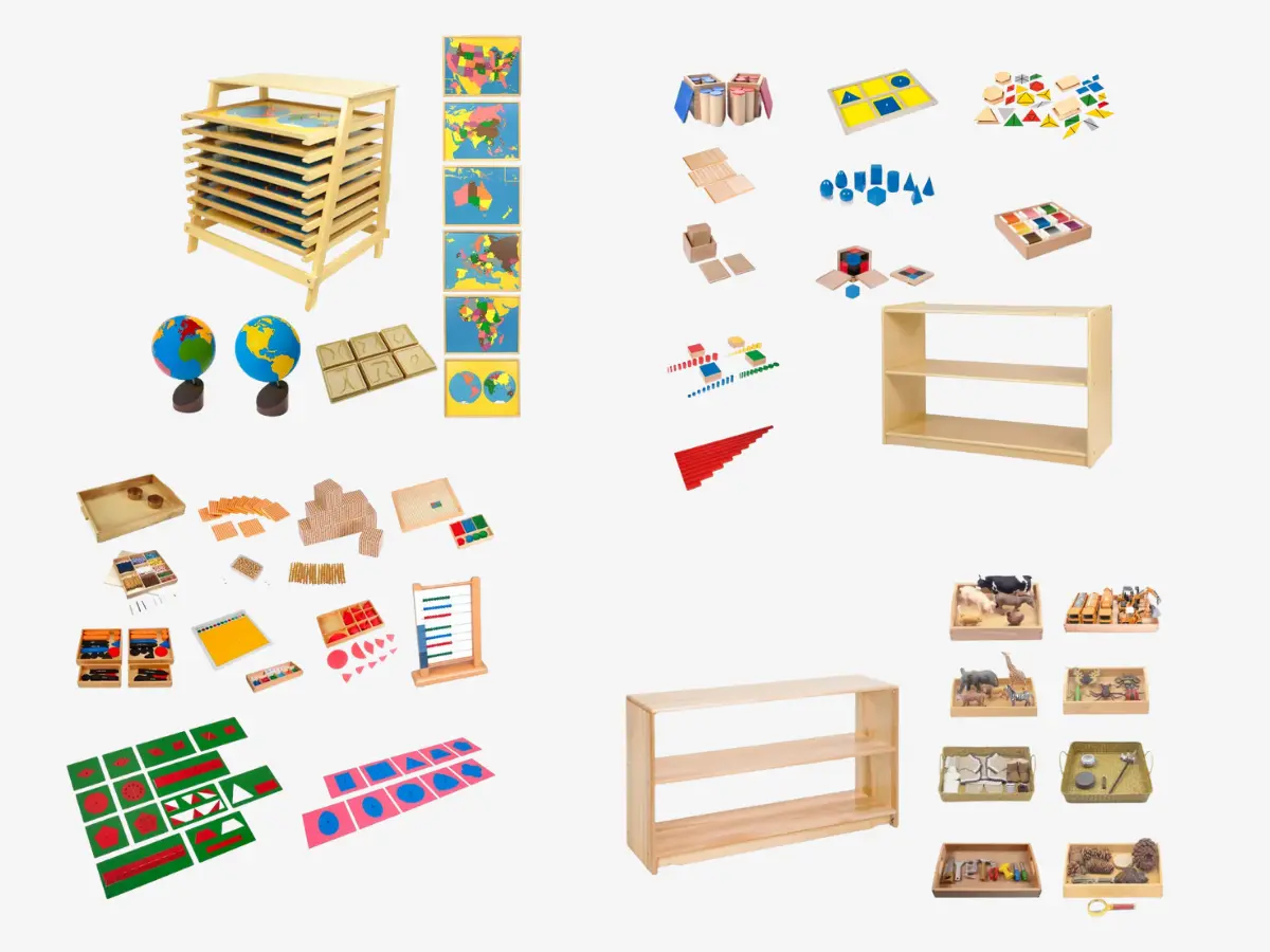 Authentic Montessori materials