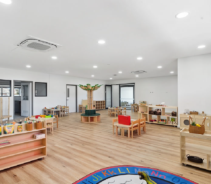 Precious Moments early learning furniture setup