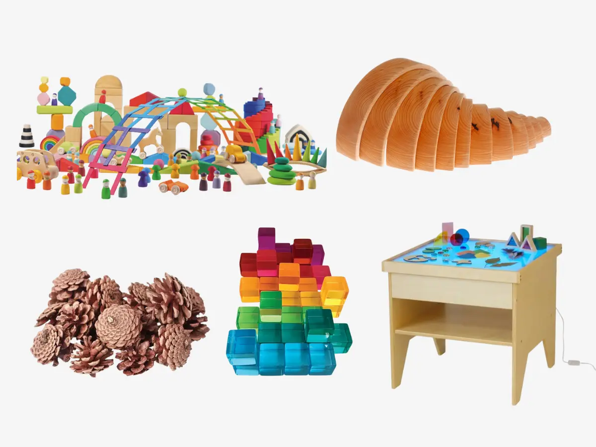 Reggio Emilia inspired materials