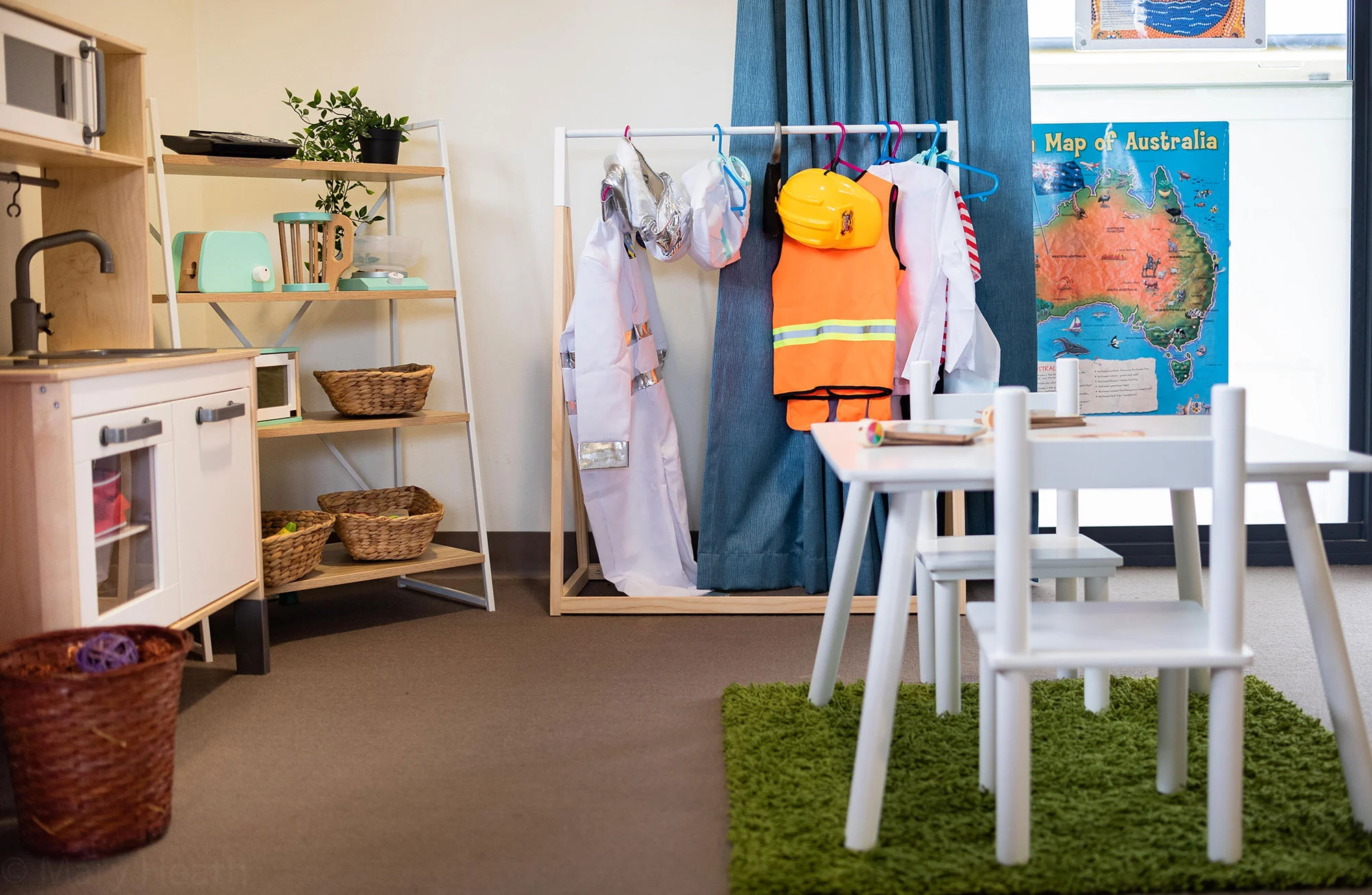 Treehouse outdoor shade area childcare