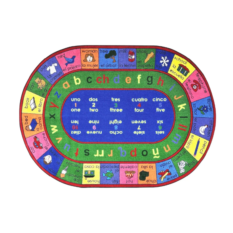 Bilingual Vocabulary Rugs