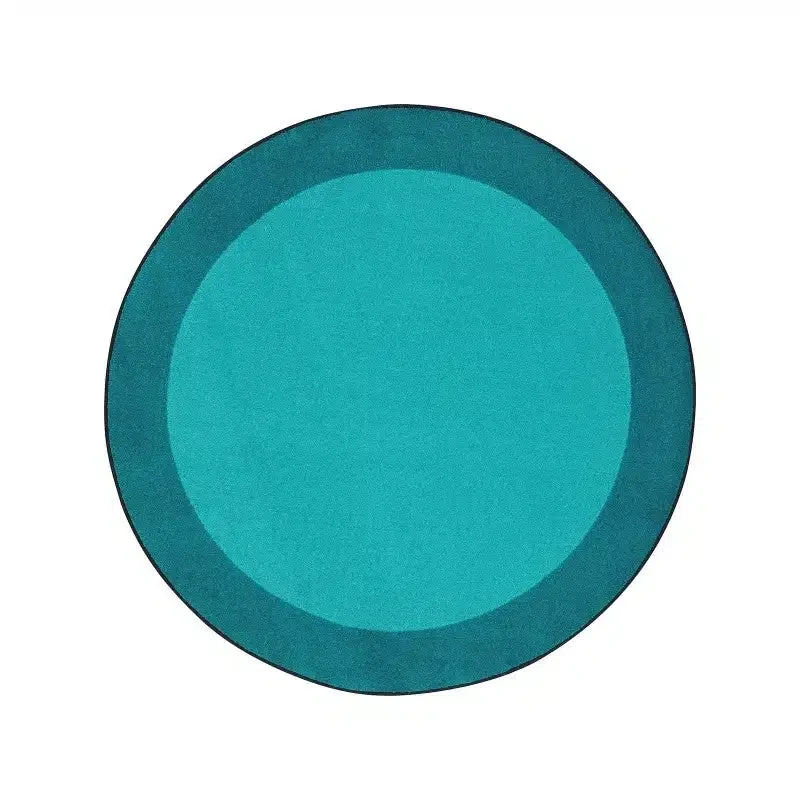 Round Solid Colors Rug