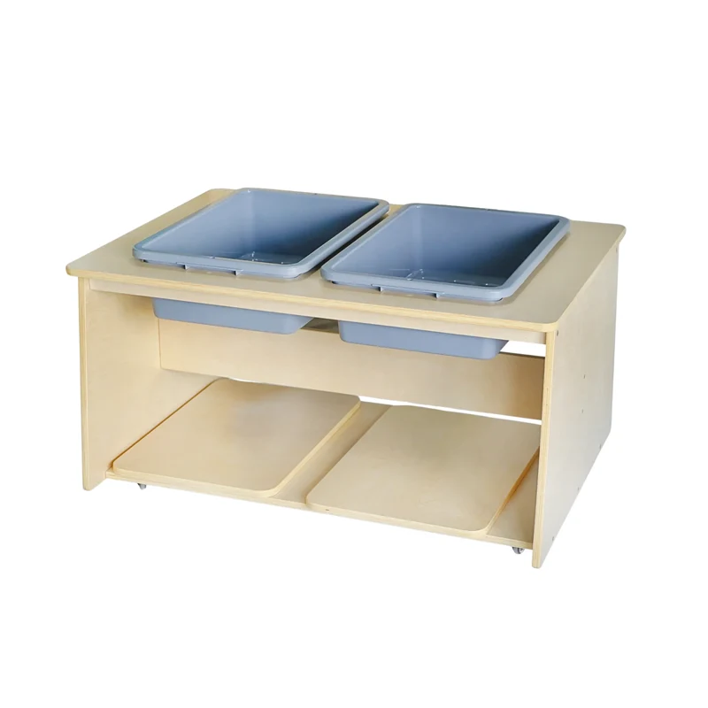 Wooden Sand Box Table for Early Learners