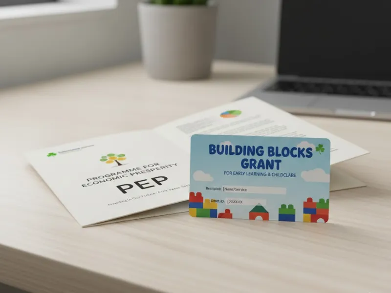 Building Blocks grant application guide with PEP documentation