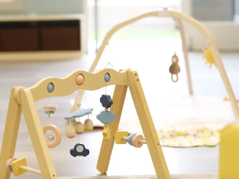 Wooden educational toys and learning materials for early years