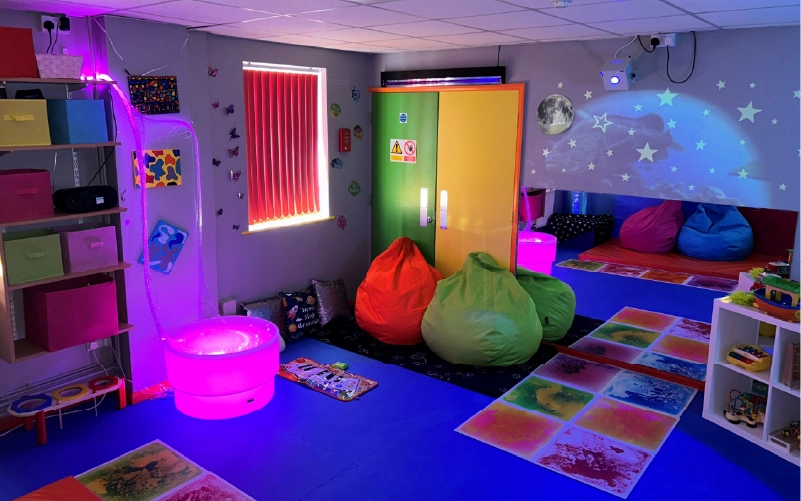 Therapy Rooms and Sensory Support Spaces