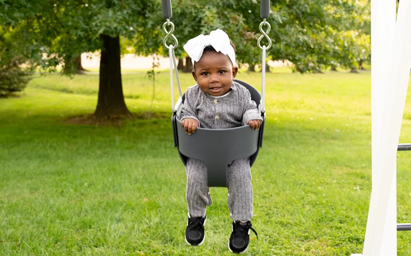 Preschool Children Playground Swings