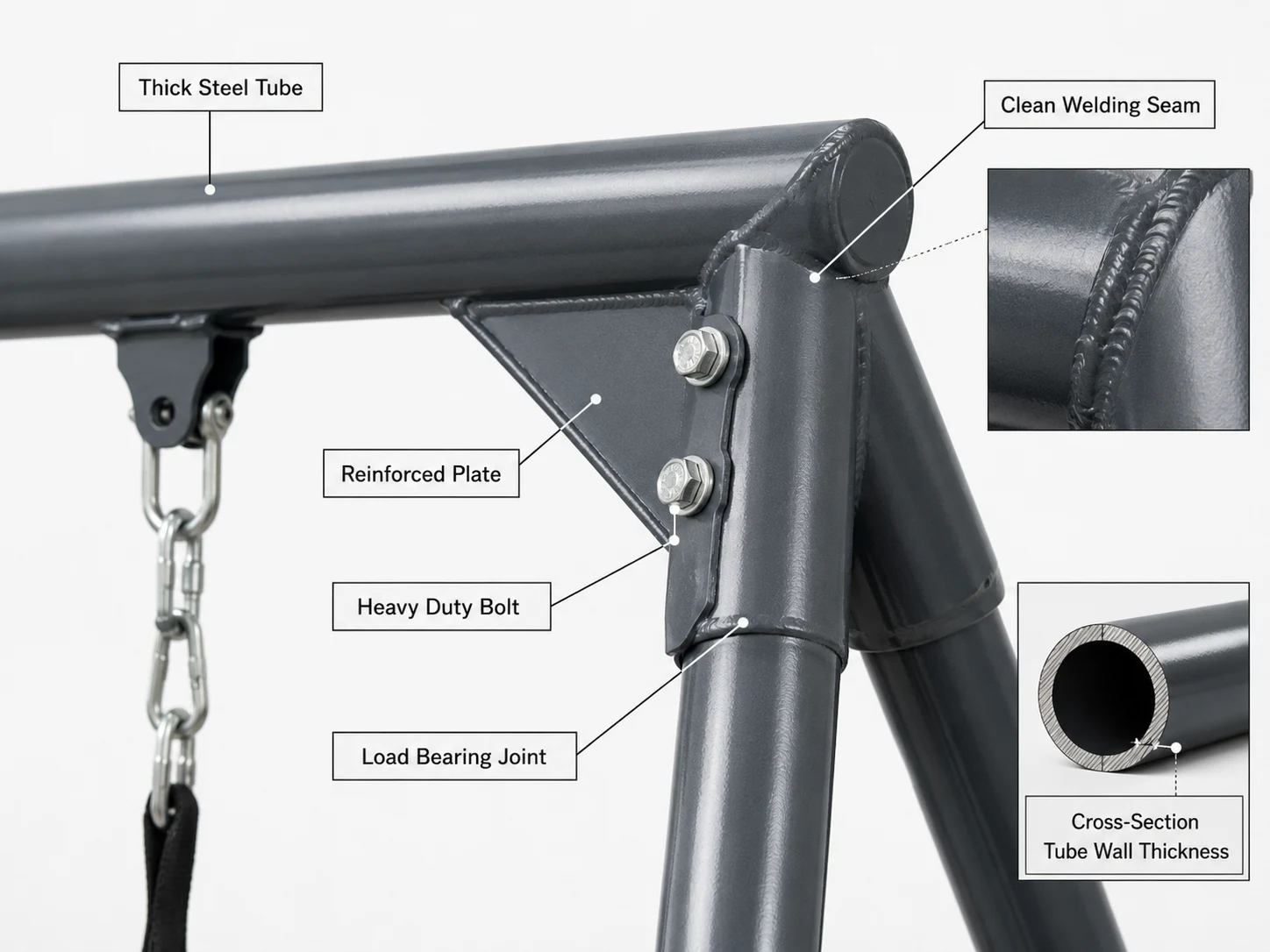 Strong Steel Frame Options