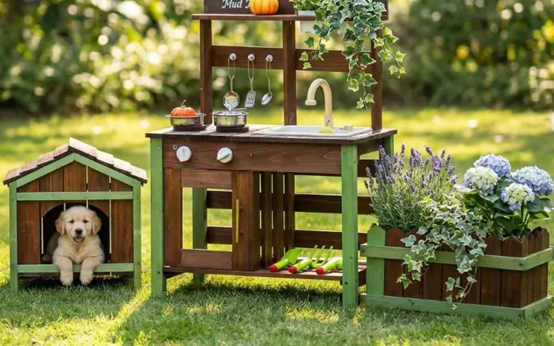 Mud Kitchen Gardening Set