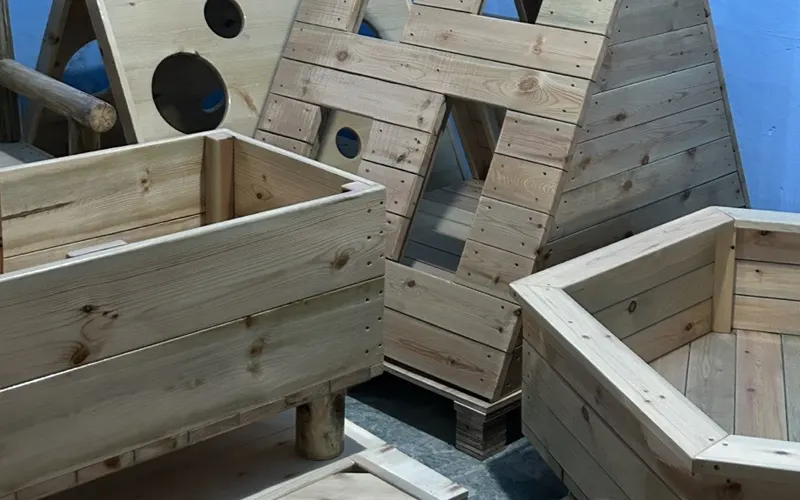 Outdoor furniture production process