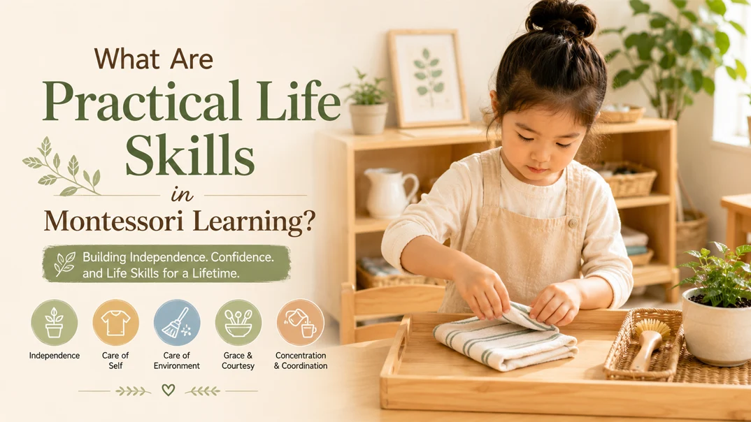 What Are Practical Life Skills in Montessori Learning