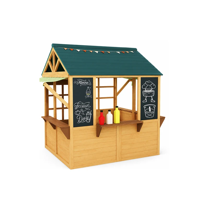 Wooden kids market