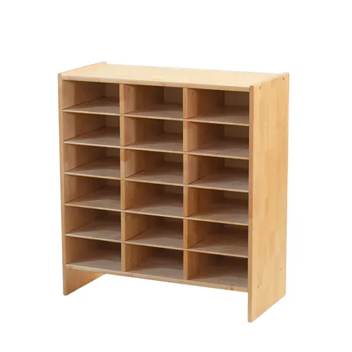 18-Slot Classroom Mailbox Storage Unit