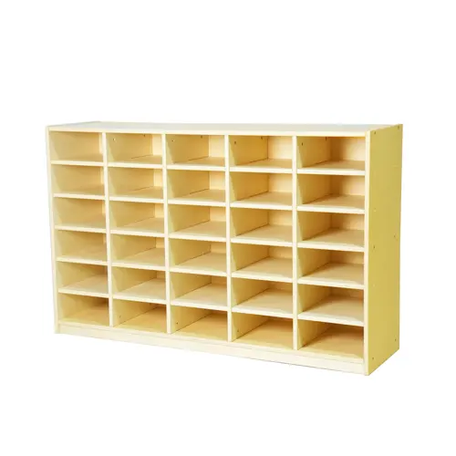 30-Slot Classroom Mailbox Storage Unit