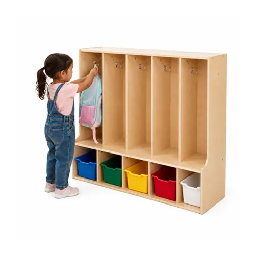 5-Section Locker Cubby
