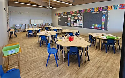 Los Andes Early Learning classroom in Chile