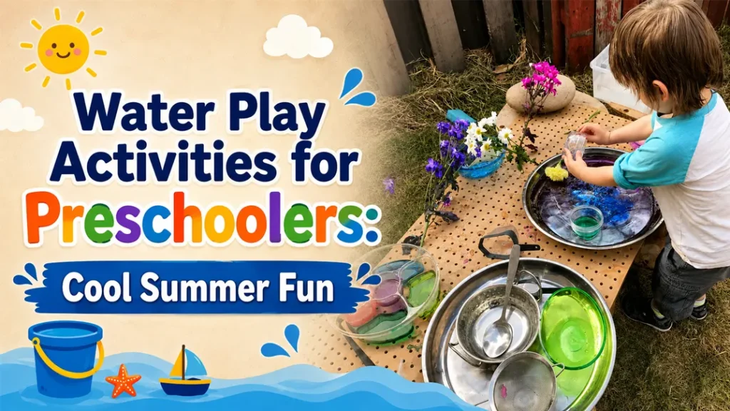 Water Play Activities for Preschoolers Cool Summer Fun