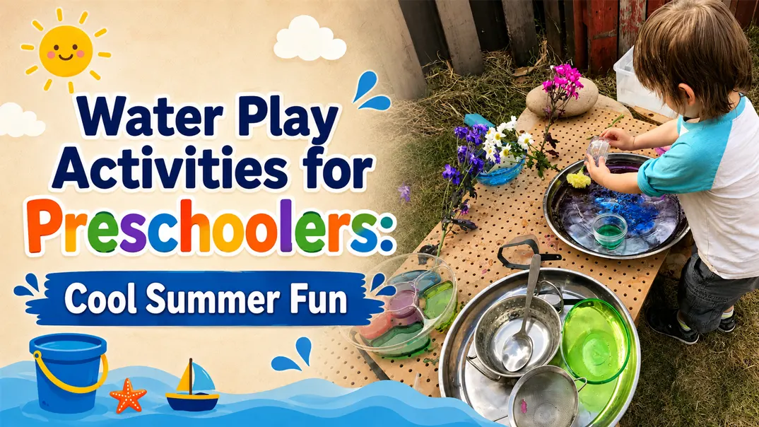 Water Play Activities for Preschoolers Cool Summer Fun