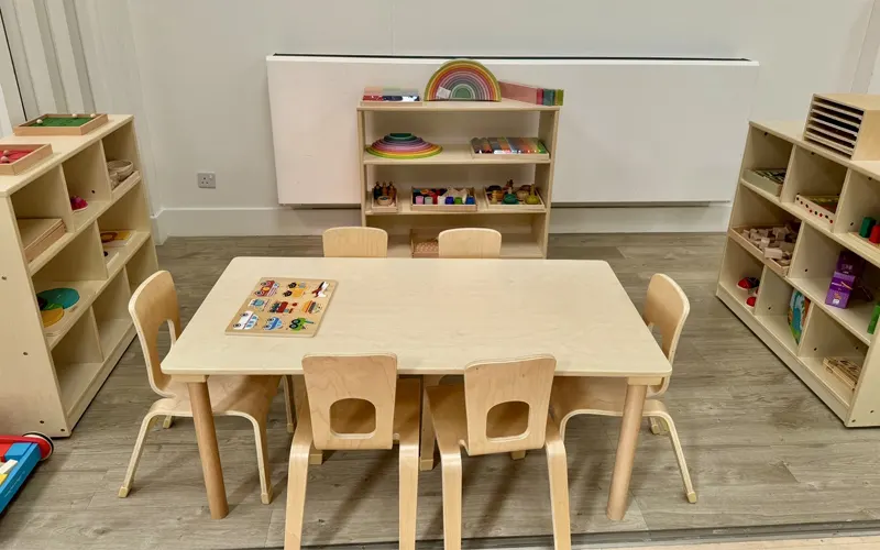 daycare tables and chairs classroom